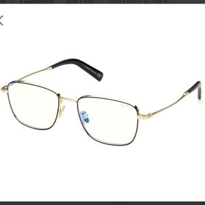 Tom Ford FT5648 028 Ophthalmic Eyeglasses Rose Gold Square 53 Eye Metal NWT‎